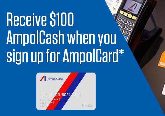 $100 AmpolCash Digital for NECA Members Who Take Up AmpolCard*  